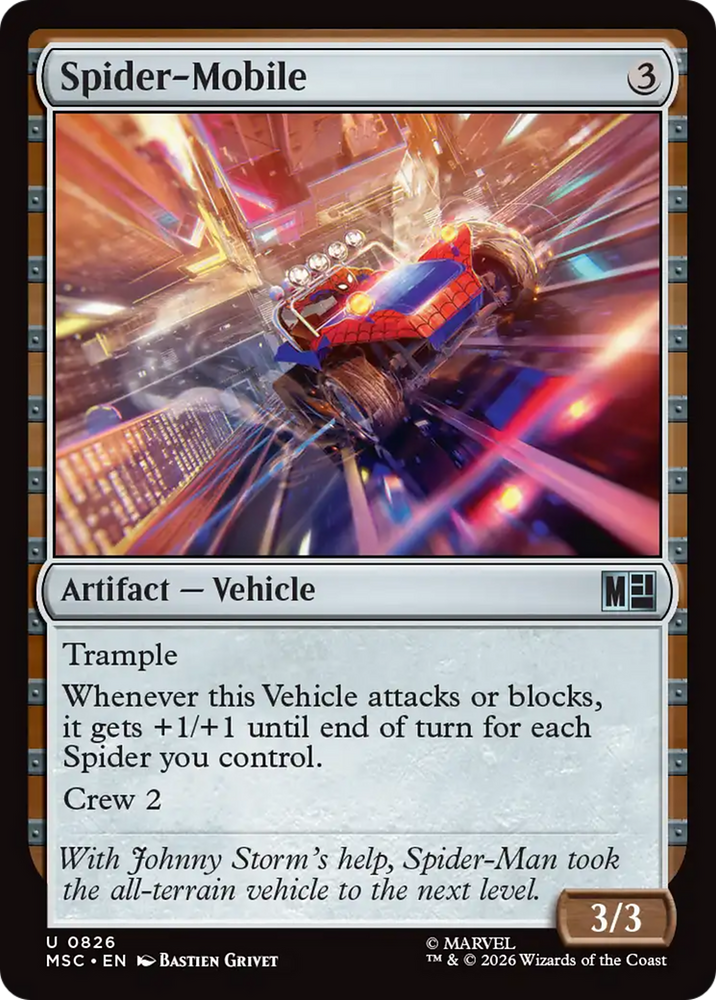 Spider-Mobile [Marvel Super Heroes Commander]