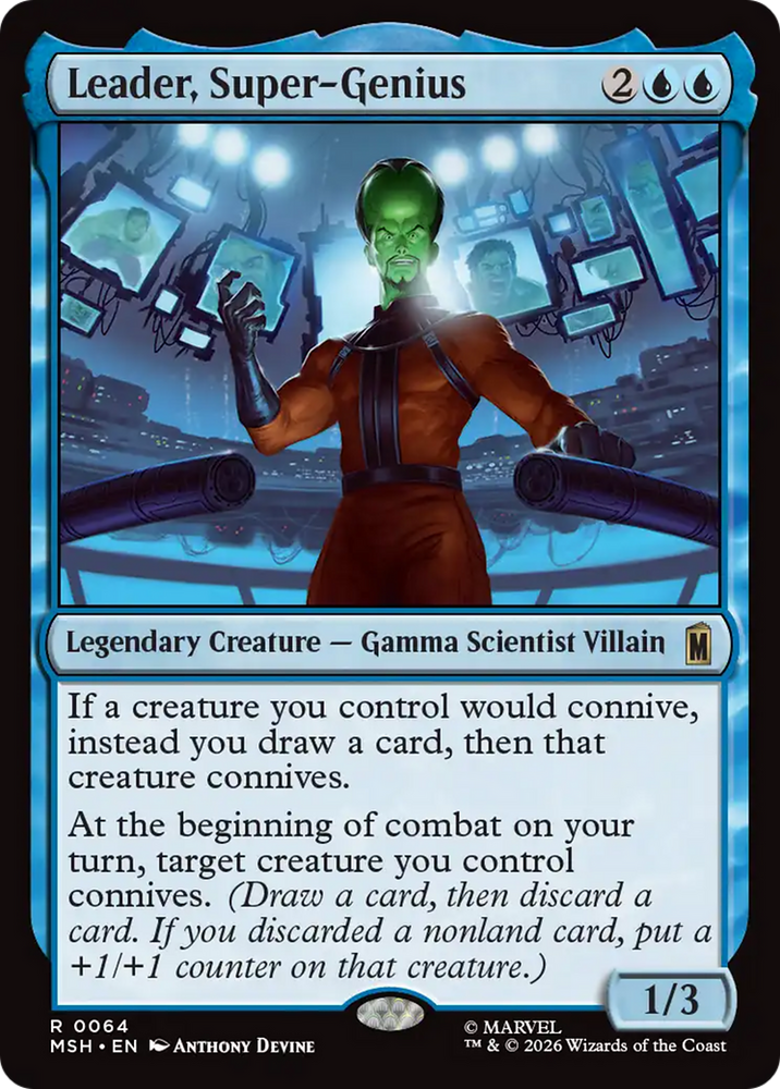 Leader, Super-Genius [Marvel Super Heroes]