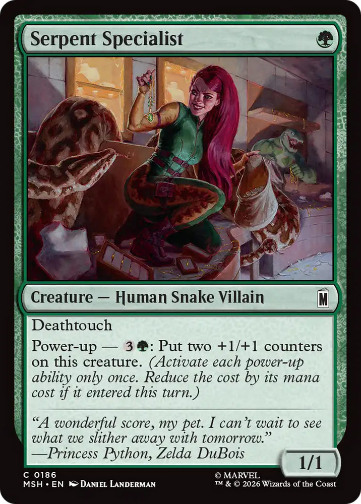 Serpent Specialist [Marvel Super Heroes]