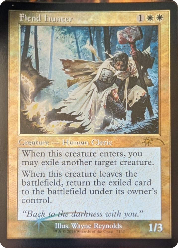 Fiend Hunter (Retro Frame) [Secret Lair Drop Series]