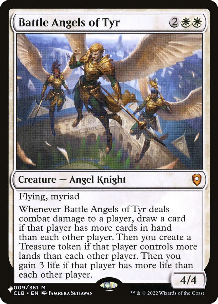 Battle Angels of Tyr [The List]