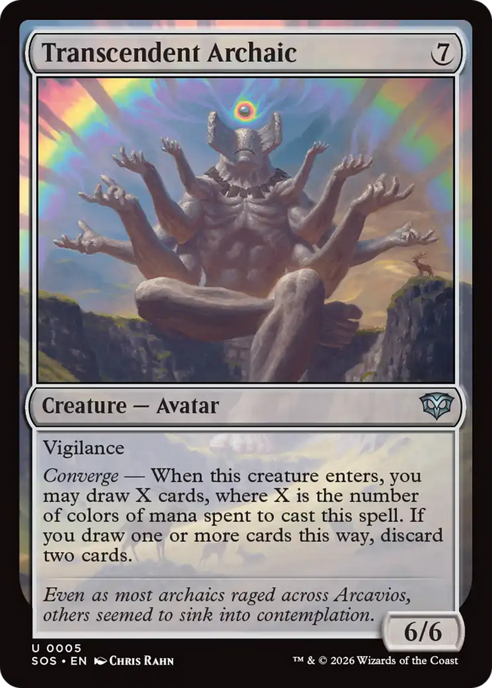 Transcendent Archaic [Secrets of Strixhaven]