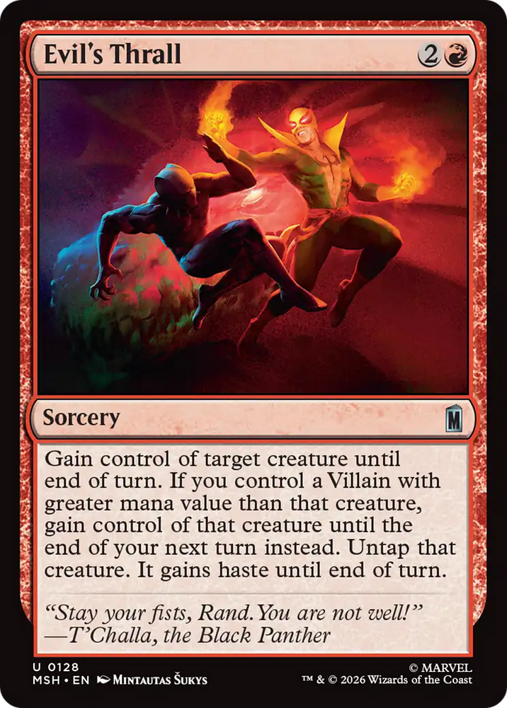 Evil's Thrall [Marvel Super Heroes]