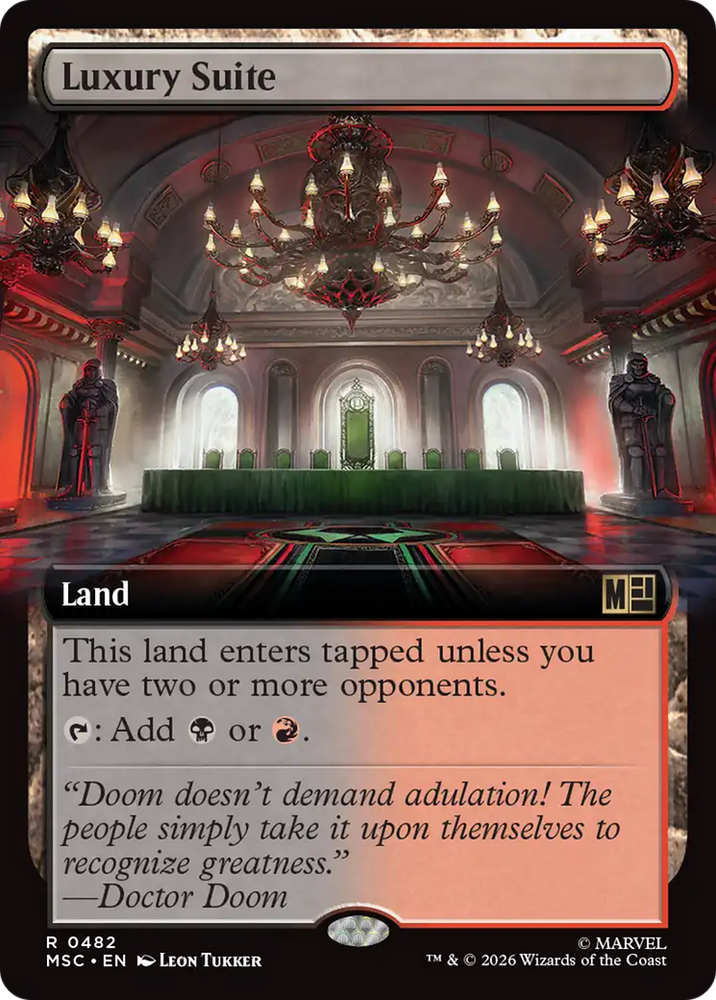 Luxury Suite (Extended Art) [Marvel Super Heroes Commander]