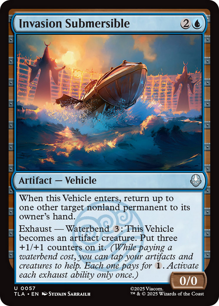 Invasion Submersible [Avatar: The Last Airbender]