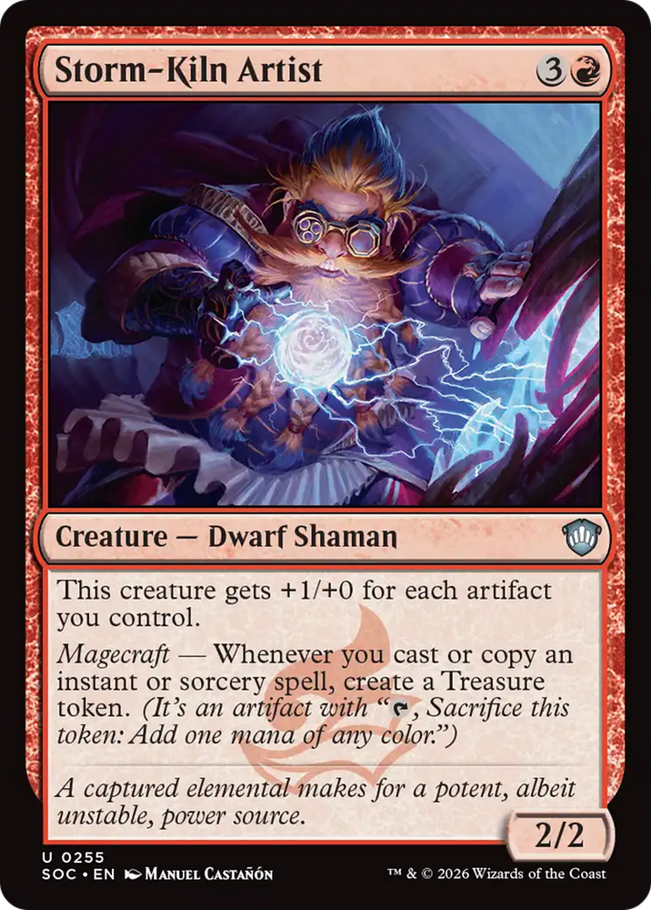 Storm-Kiln Artist [Secrets of Strixhaven Commander]