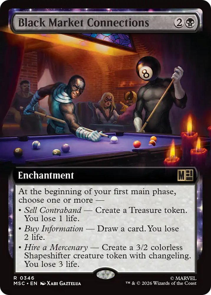 Black Market Connections (Extended Art) [Marvel Super Heroes Commander]