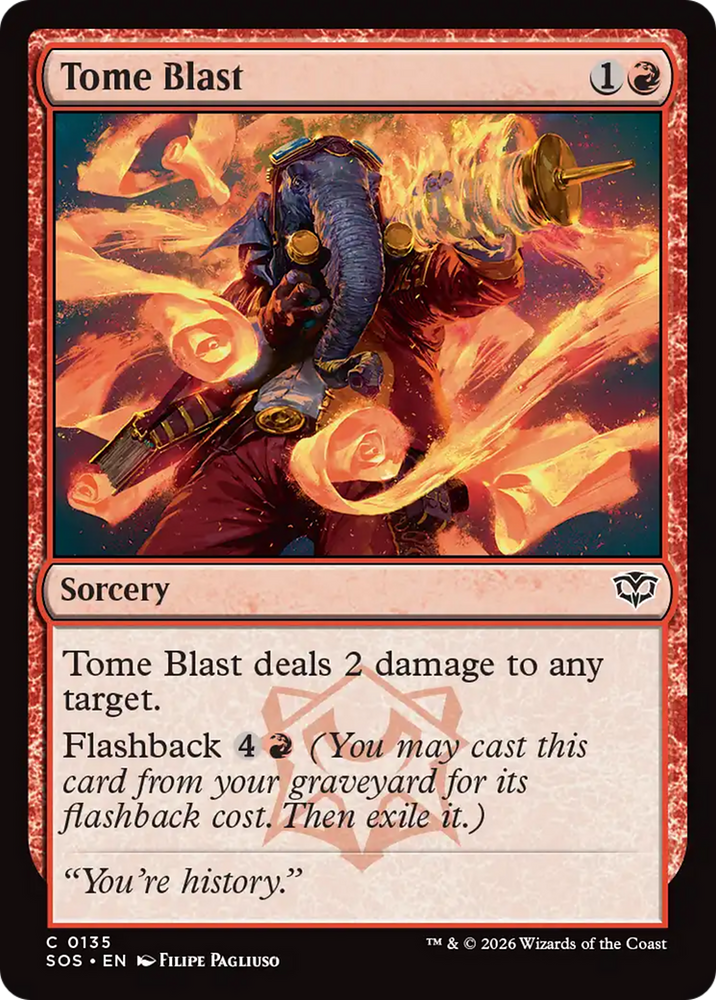 Tome Blast [Secrets of Strixhaven]