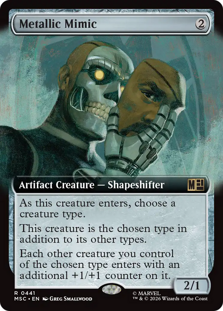 Metallic Mimic (Extended Art) [Marvel Super Heroes Commander]