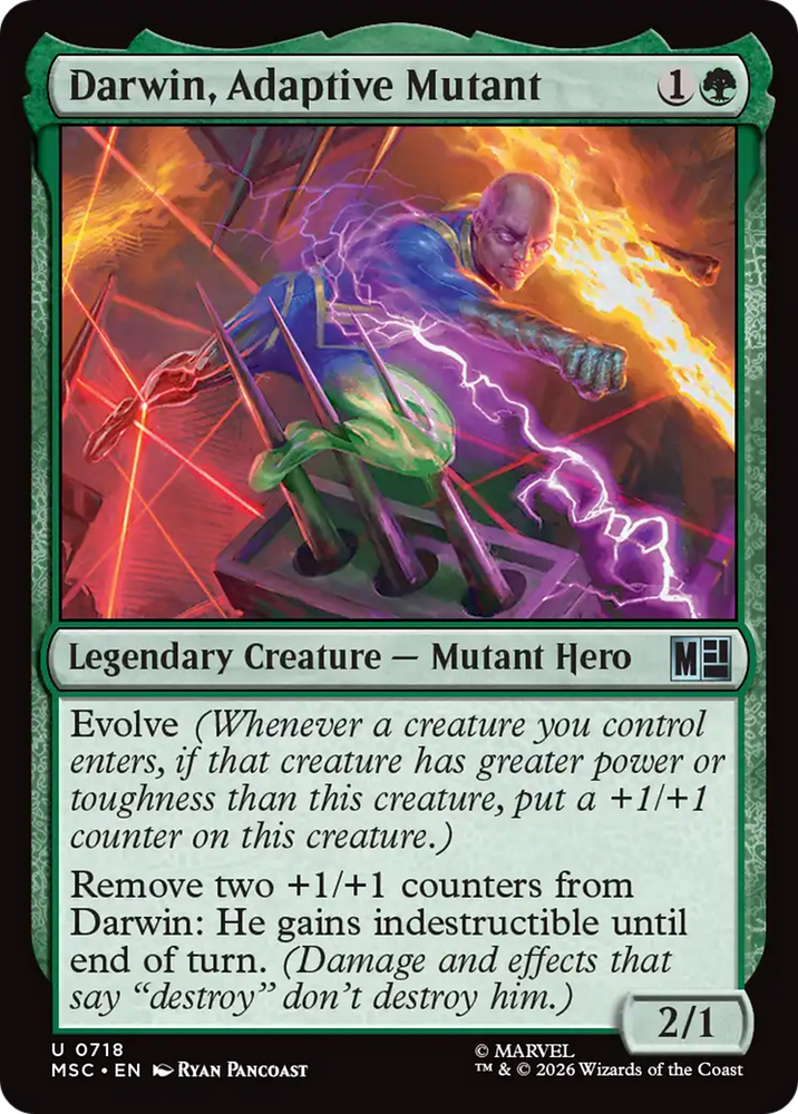 Darwin, Adaptive Mutant [Marvel Super Heroes Commander]