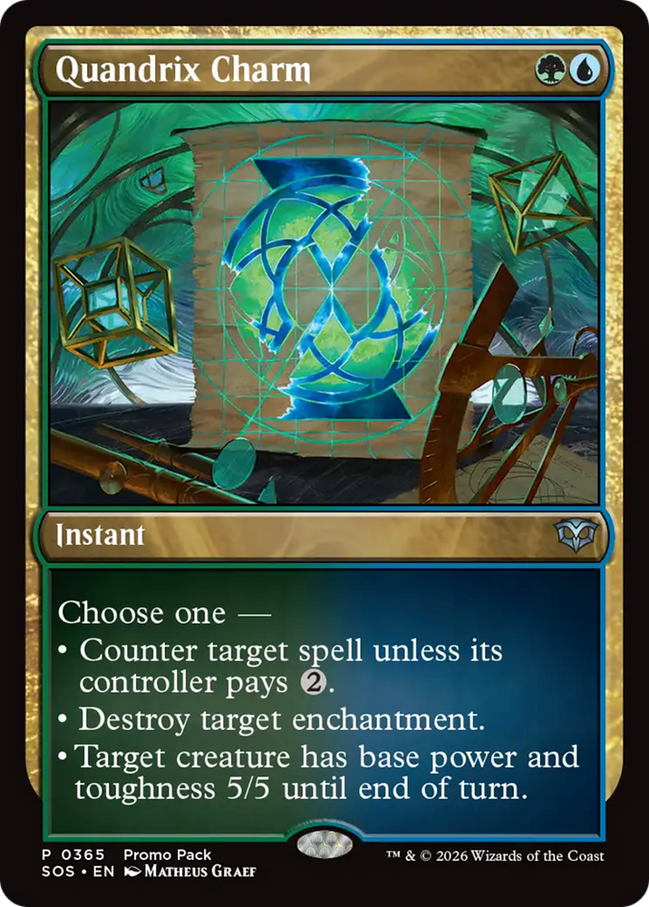 Quandrix Charm [Secrets of Strixhaven Promos]