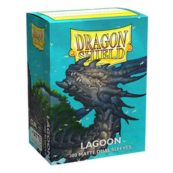 Dragon Shield: Standard 100ct Sleeves (Dual Matte) - Lagoon