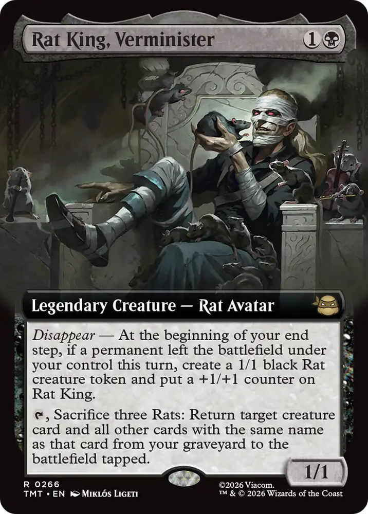 Rat King, Verminister (Extended Art) [Teenage Mutant Ninja Turtles]