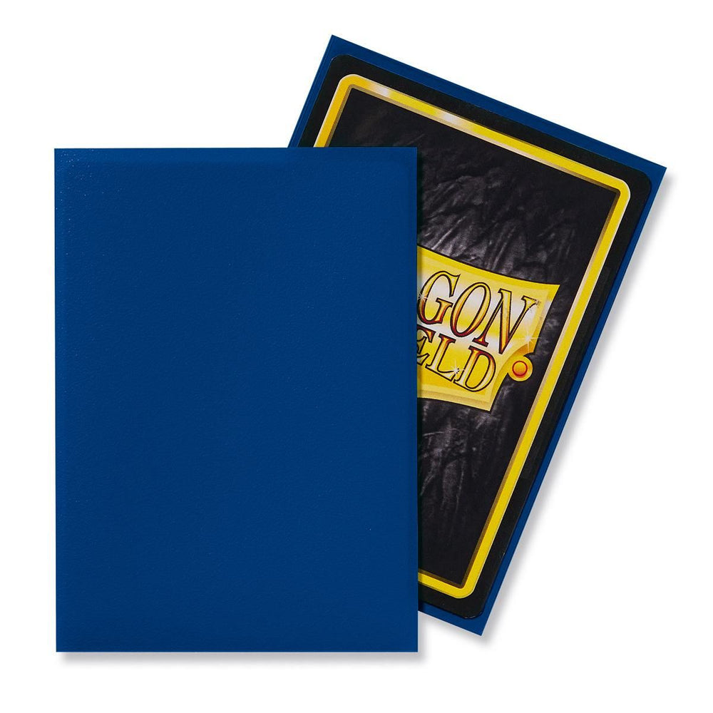 Dragon Shield: Standard 100ct Sleeves (Matte) - Blue