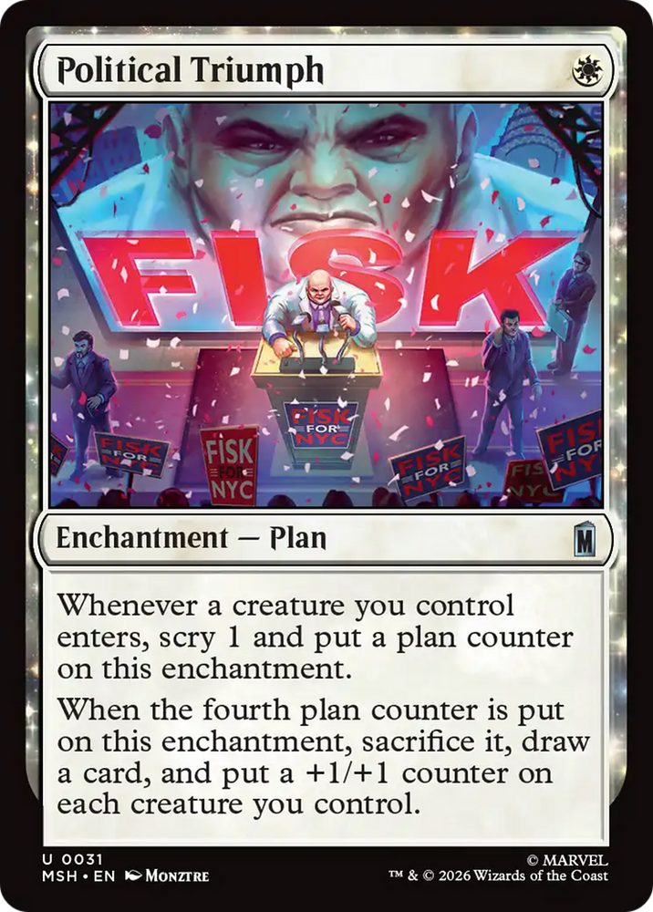 Political Triumph [Marvel Super Heroes]