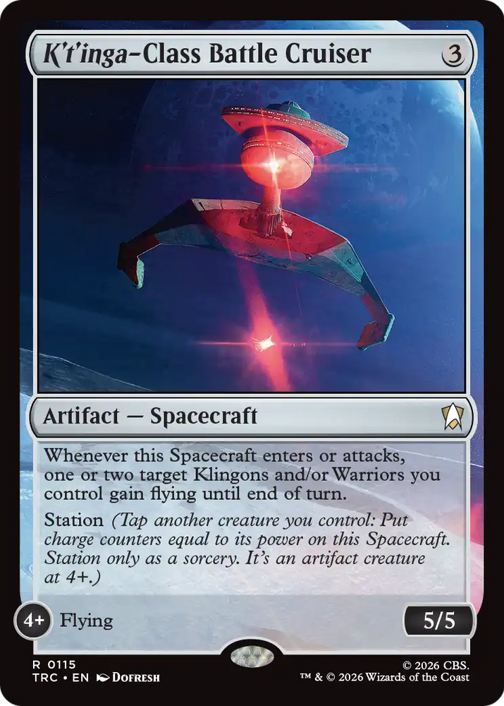 K't'inga-Class Battle Cruiser [Star Trek Commander]