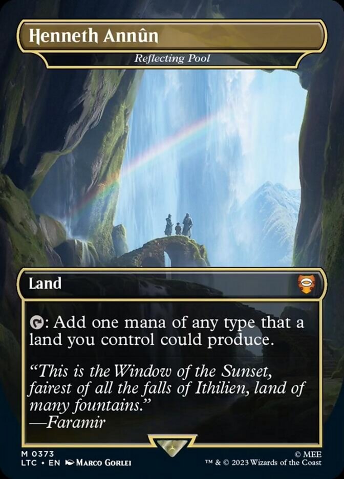 Henneth Annun - Reflecting Pool (Borderless) [The Lord of the Rings: Tales of Middle-Earth Commander]