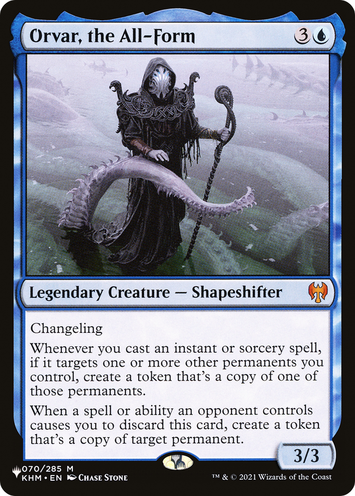 Orvar, the All-Form [The List]
