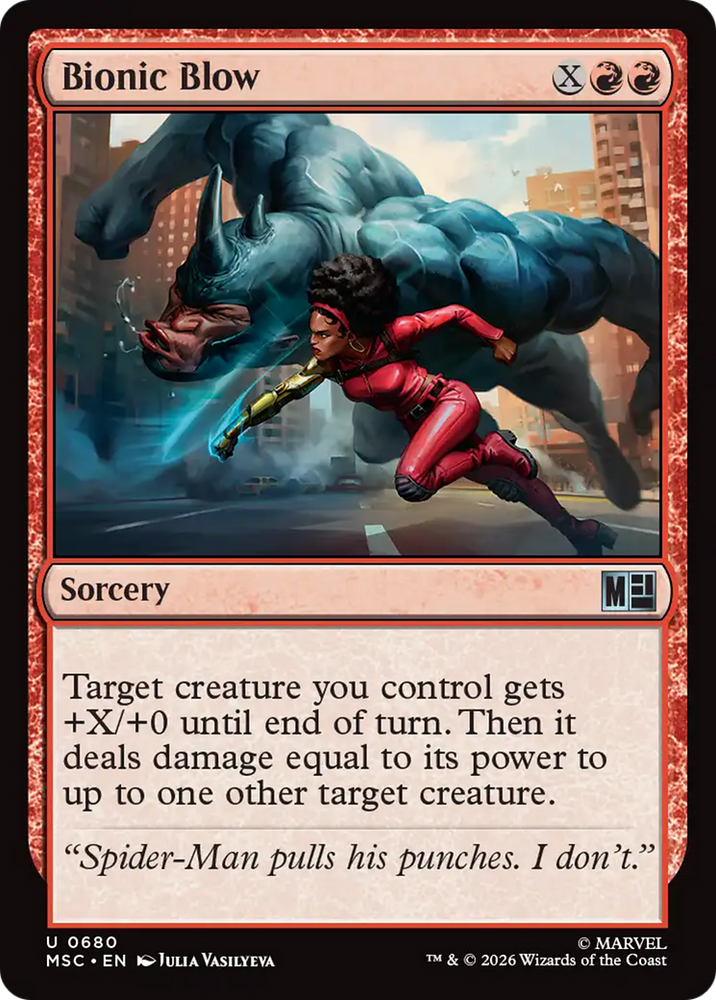 Bionic Blow [Marvel Super Heroes Commander]