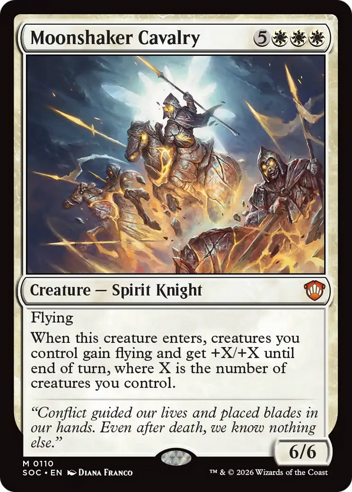 Moonshaker Cavalry [Secrets of Strixhaven Commander]