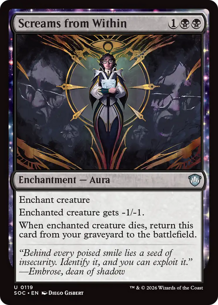 Screams from Within [Secrets of Strixhaven Commander]