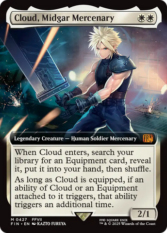 Cloud, Midgar Mercenary (Extended Art) [FINAL FANTASY]