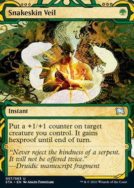 Snakeskin Veil (Foil Etched) [Strixhaven: Mystical Archive]