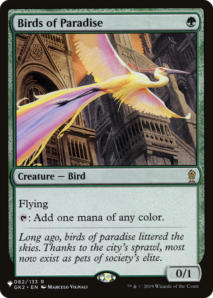 Birds of Paradise (GK2) [The List]