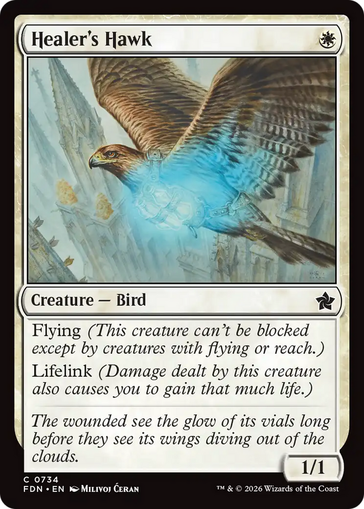 Healer's Hawk (0734) [Foundations]