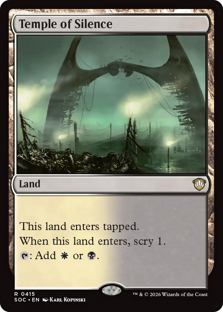 Temple of Silence [Secrets of Strixhaven Commander]