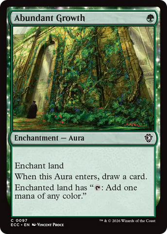 Abundant Growth [Lorwyn Eclipsed Commander]