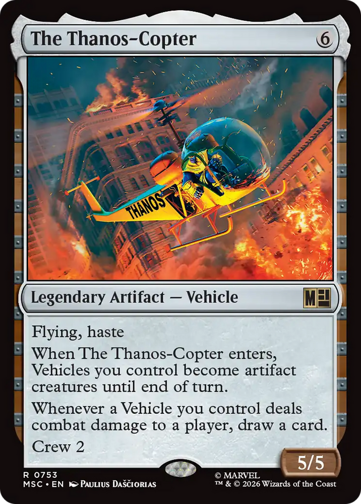 The Thanos-Copter [Marvel Super Heroes Commander]