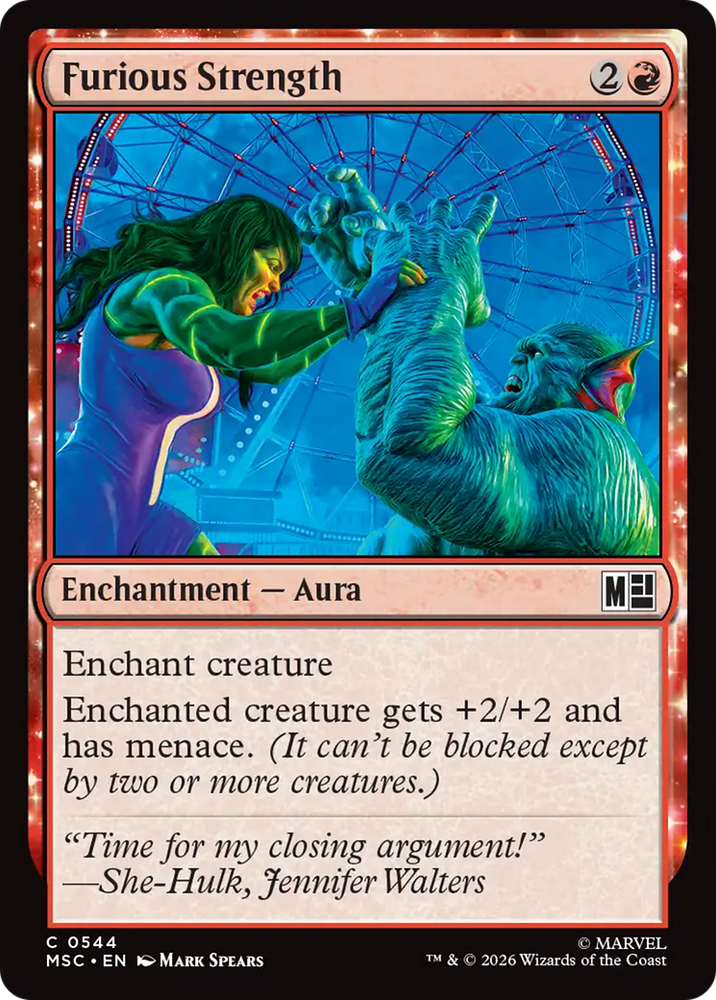 Furious Strength [Marvel Super Heroes Commander]