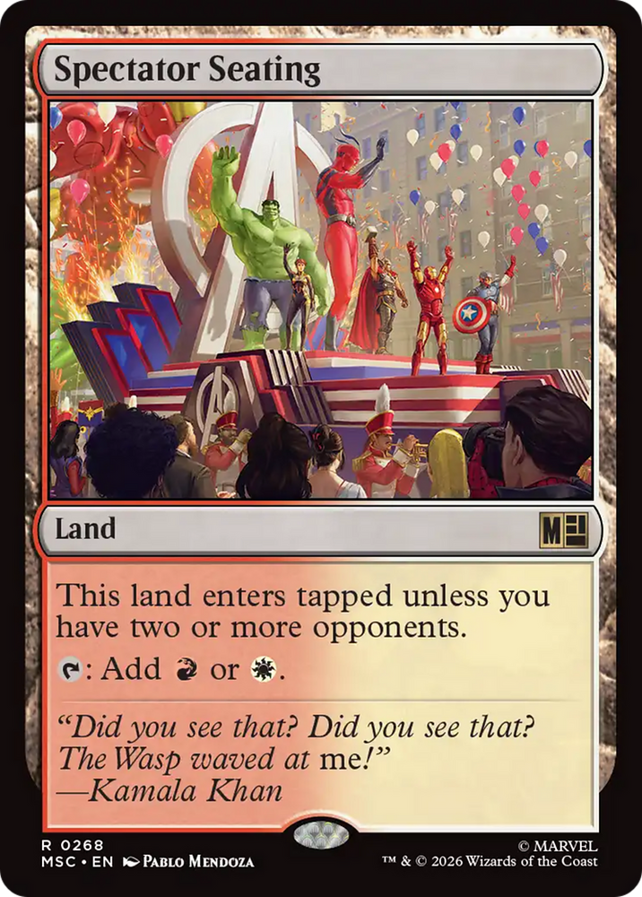 Spectator Seating [Marvel Super Heroes Commander]