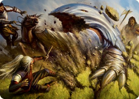 Bulette Art Card [Dungeons & Dragons: Adventures in the Forgotten Realms Art Series]
