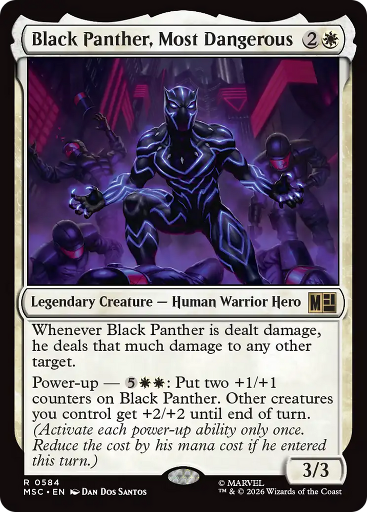 Black Panther, Most Dangerous [Marvel Super Heroes Commander]