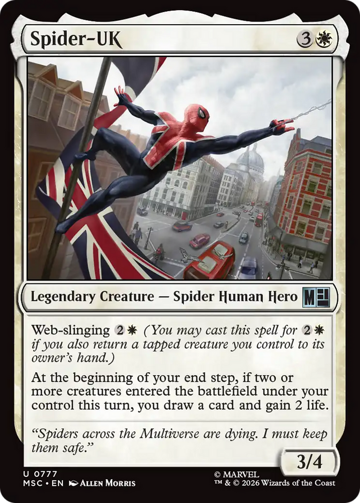 Spider-UK [Marvel Super Heroes Commander]