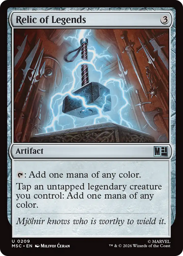 Relic of Legends [Marvel Super Heroes Commander]