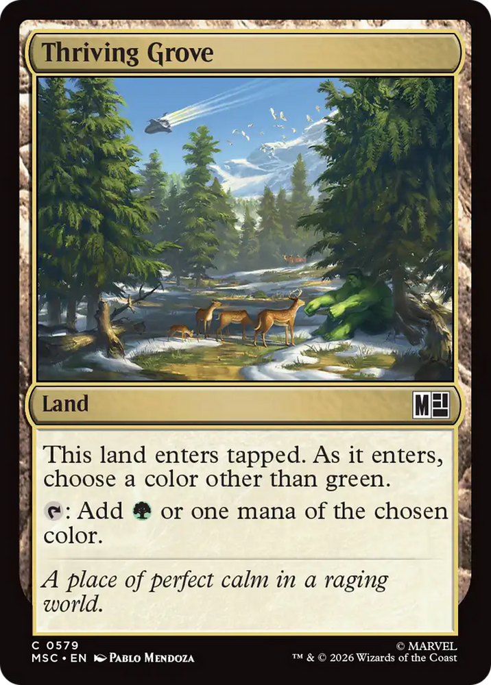 Thriving Grove [Marvel Super Heroes Commander]