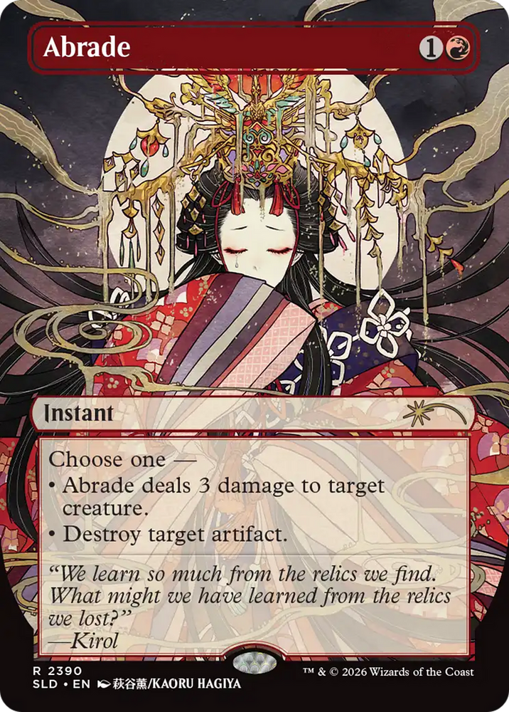 Abrade (2390) [Secret Lair Drop Series]