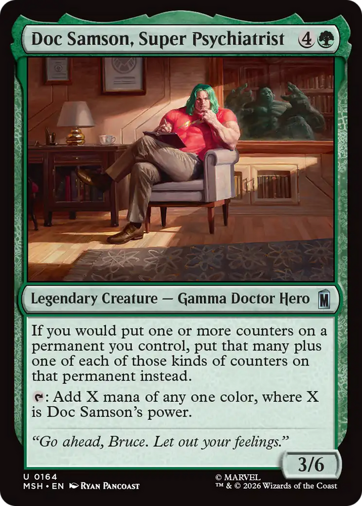 Doc Samson, Super Psychiatrist [Marvel Super Heroes]