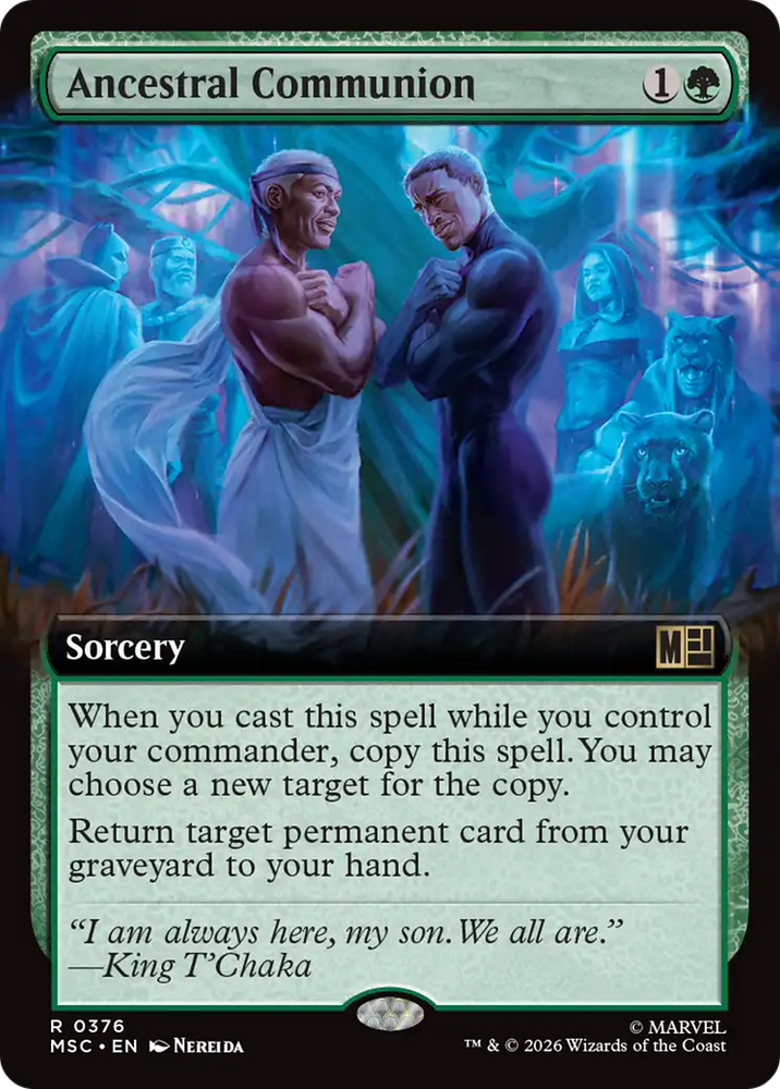 Ancestral Communion (Extended Art) [Marvel Super Heroes Commander]