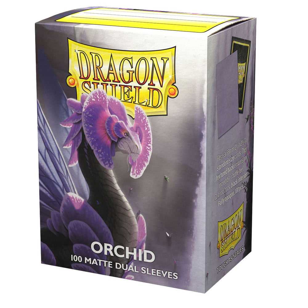 Dragon Shield: Standard 100ct Sleeves (Dual Matte) - Orchid