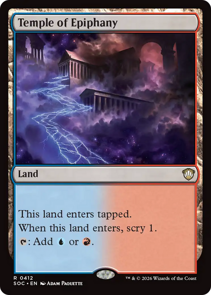 Temple of Epiphany [Secrets of Strixhaven Commander]