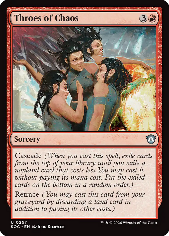 Throes of Chaos [Secrets of Strixhaven Commander]