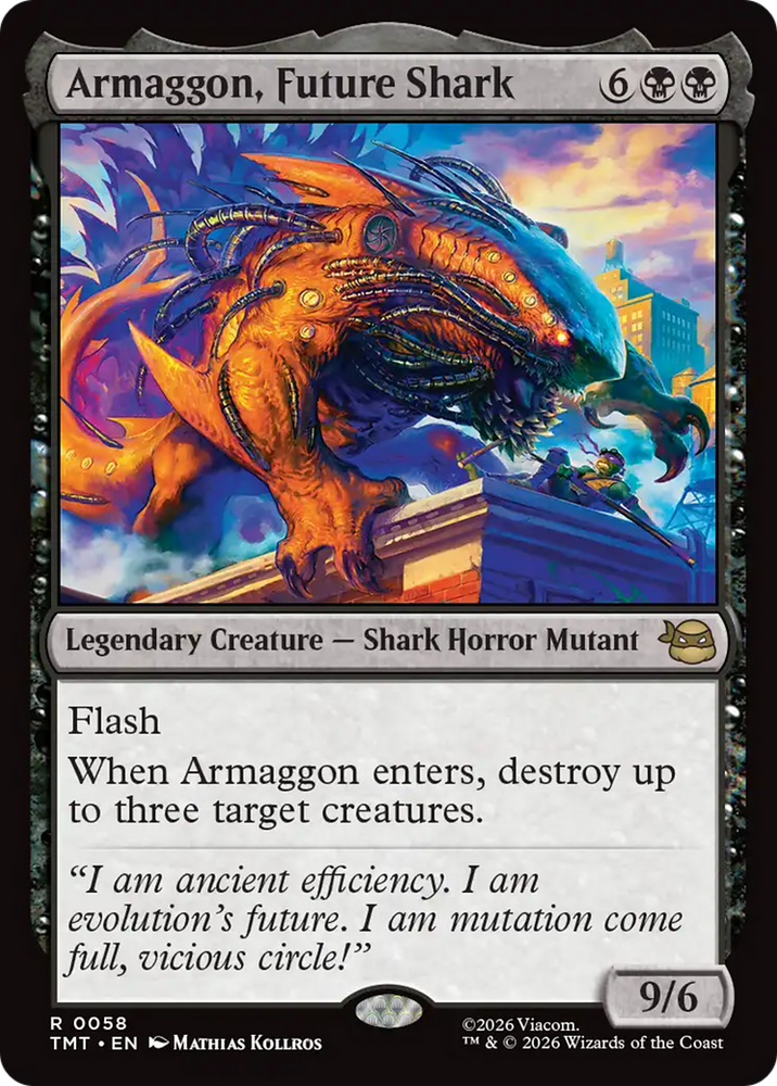 Armaggon, Future Shark [Teenage Mutant Ninja Turtles]