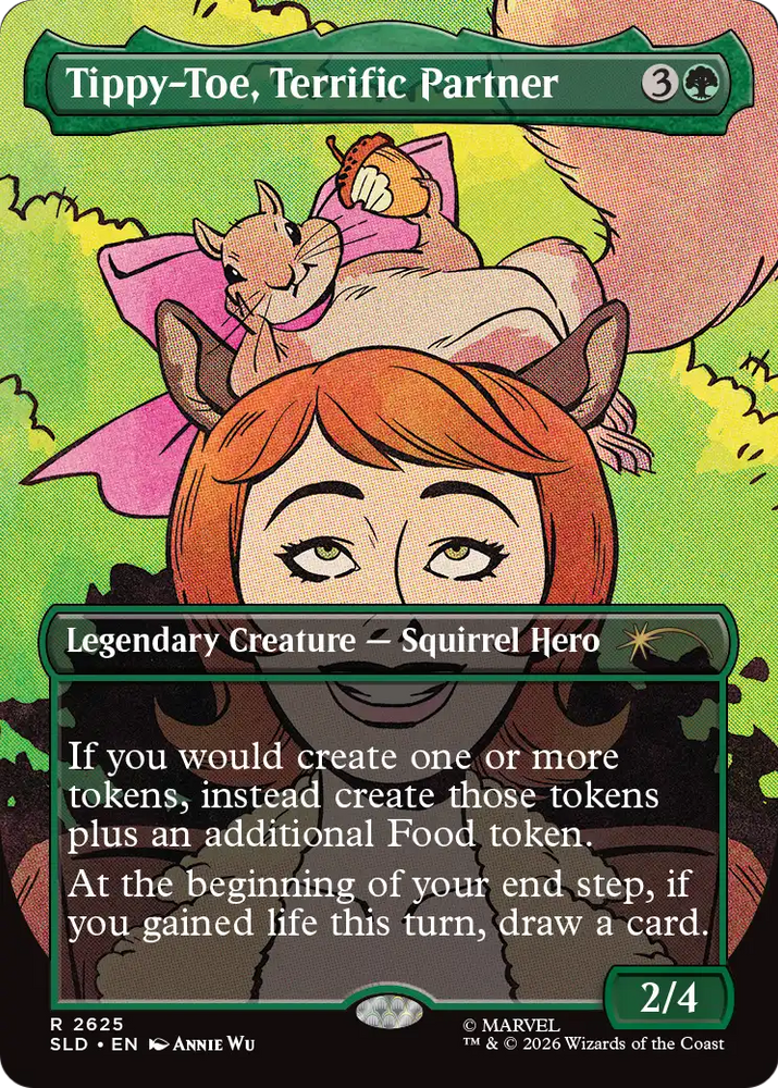 Tippy-Toe, Terrific Partner [Secret Lair Drop Series]