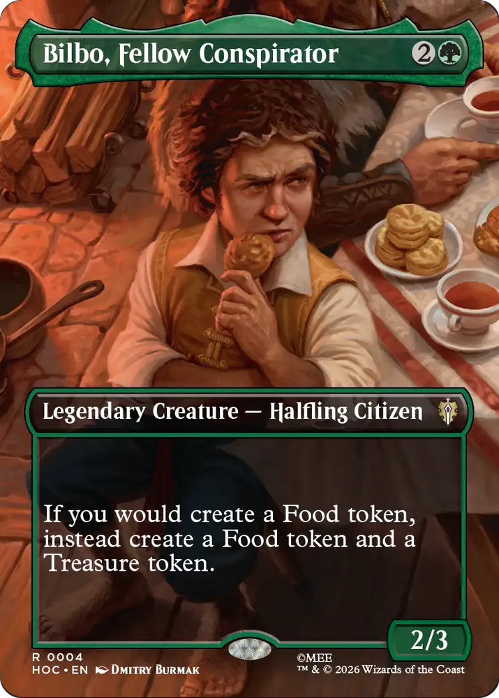 Bilbo, Fellow Conspirator (Borderless) [The Hobbit: Eternal-Legal]