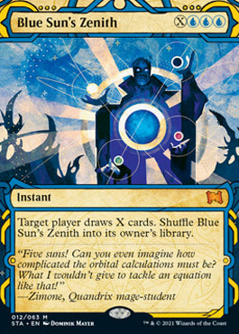 Blue Sun's Zenith [Strixhaven: Mystical Archive]
