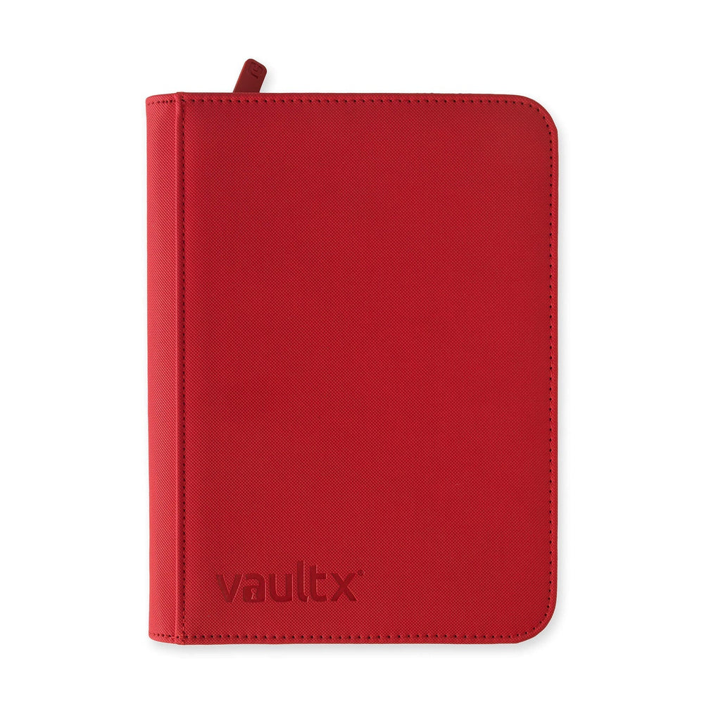 Vault X Exo-Tec 4-Pocket Zip Binder - Red